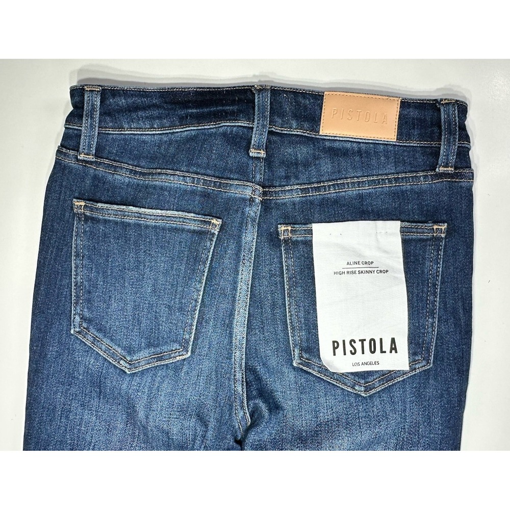 Pistola Aline High Rise Skinny Crop Jeans Size 27‎ Lincoln - Picture 3 of 9